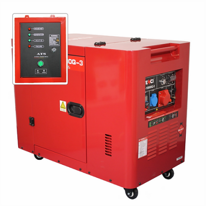 Generator SC10000Q-3, Moc max. 8kW, 400V, ATS AVR, olej napędowy