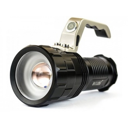 10W LED-Taschenlampe aus Metall mit Zoom