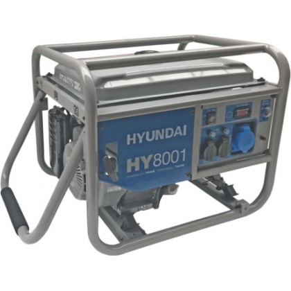 Бензинов генератор HYUNDAI HY8001