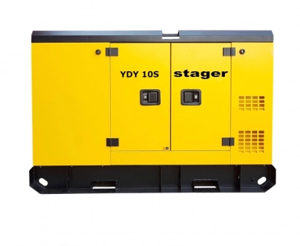 Stager YDY10S Akustyczny generator diesla jednofazowy 9kW, 37A, 1500rpm