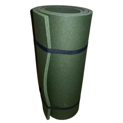 Tactical mattres for sleeping green isoprene