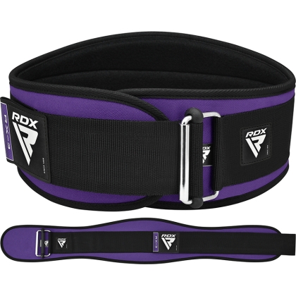 RDX X3 Purple Weight Lifting Neoprene חגורה קטנה במיוחד