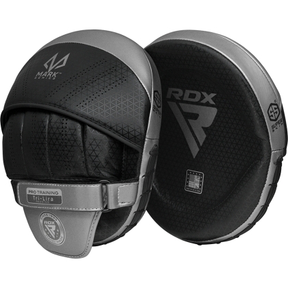 RDX L1 Mark Pro Almohadillas de Enfoque para Entrenamiento de Boxeo-Plata