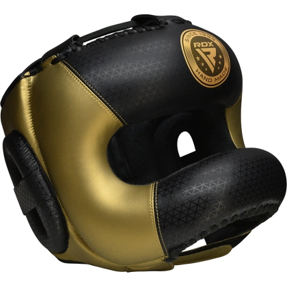 RDX L2 Mark Pro מגן ראש עם מוט הגנה על האף -Golden-L