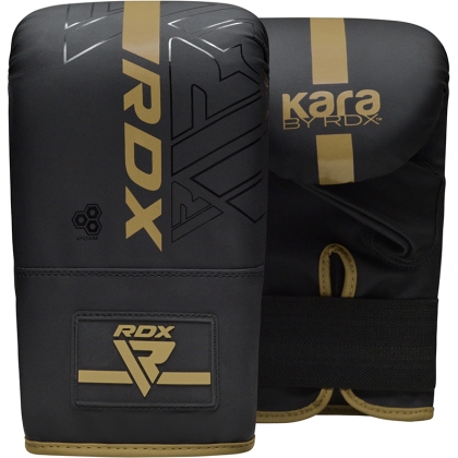 RDX F6 KARA Сумка-перчатки, 4 унции, золотистые