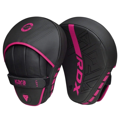 RDX F6 KARA Тренировочные фокусировочные накладки Черный Розовый