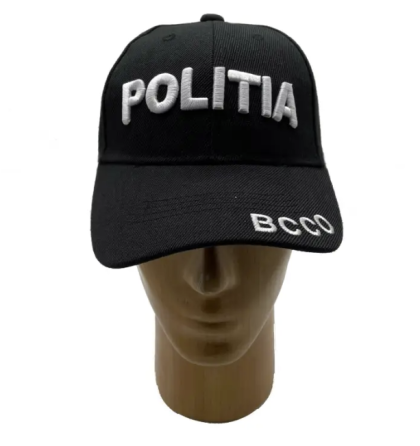 BLACK FULL CAP POLICE BCCO- MP1
