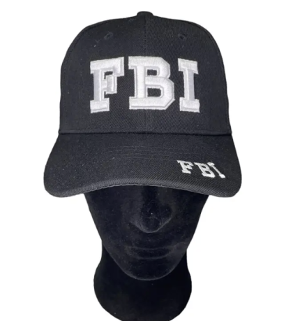 SİYAH TAM KAPAK FBI + ÜÇ RENK - MP1