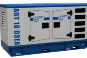 Three-phase diesel generator AGT 18 DSEA 400V 18kVA stationary soundproof