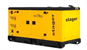 Stager YDY70S3 Generator diesel trifazat izolat fonic 50kW 