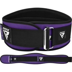 RDX X3 Purple Weight Lifting Neopren Gym Belt Medium