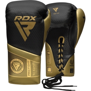 Боксови ръкавици за спаринг RDX K1 Mark Pro-Златни-10oz