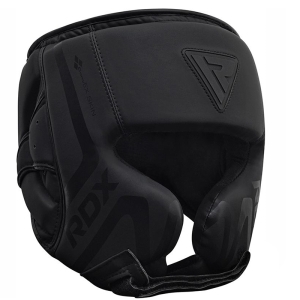 RDX T15 Noir Extra Large Black Leather X Head Guard