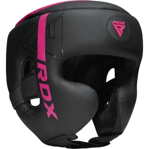 RDX F6 KARA fejvédő fekete rózsaszín kicsi