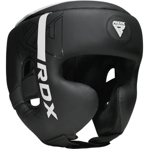 RDX F6 KARA מגן ראש שחור לבן S