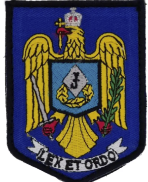 Insignia Bordada Escudo Gendarmería