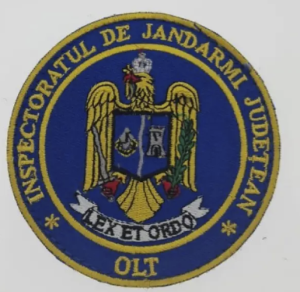 סמל עגול של פיקוח הג'נדרמי של מחוז OLT
