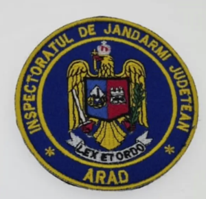 סמל סקאי רקום של הפיקוח הג'נדרמי של מחוז ארד