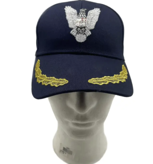 MARINEBLAUES FULL CAP – SENIOR OFFICER AIR FORCE MP1
