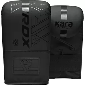 Ръкавици за чанти RDX F6 KARA 4oz Черни