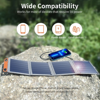 Choetech 14W Foldable Solar Charger 