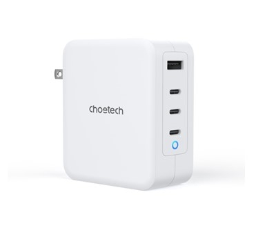 Choetech NexGen GaN 130W 1A+3C 4-Port-Wandladegerät