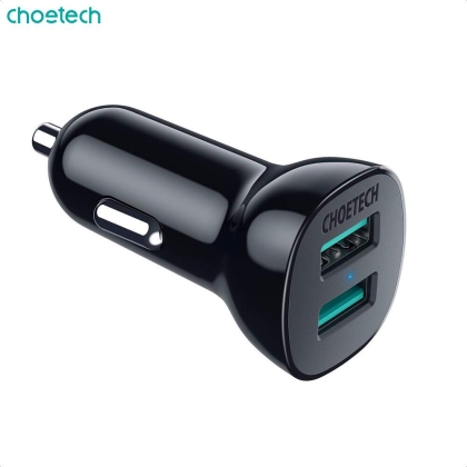 24W Dual Ports Car Charger