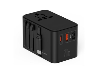 Choetech 70W Travel Wall Charger with inside cable