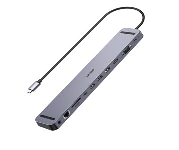 תחנת עגינה של Choetech Doclink 11 ב-1 USB-C