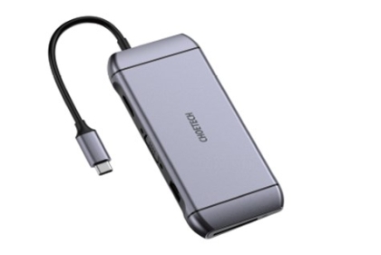 Choetech Doclink 9-In-1 USB-C Multiport מתאם