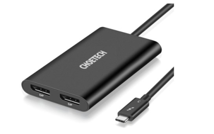 Thunderbolt 3 auf Dual DP Adapter