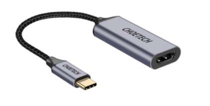 Choetech Doclink USB-C - HDMI Adaptörü (Koaksiyel Kablo)