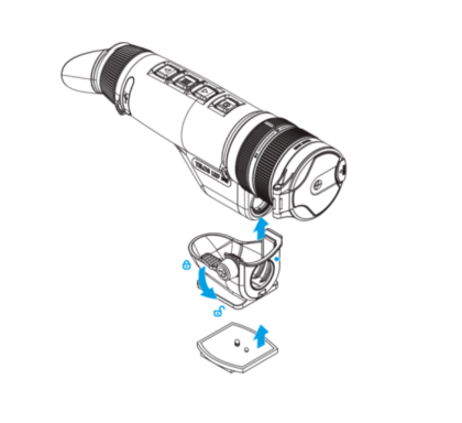 Adaptor pentru trepied Telos LRF