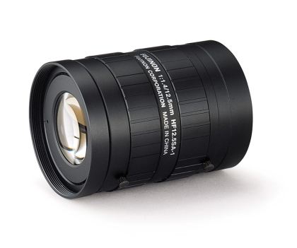 Obiektyw Fujinon HF12.5SA-1 2/3" 12,5 mm F1.4 z manualną przysłoną C-Mount, 5 megapikseli