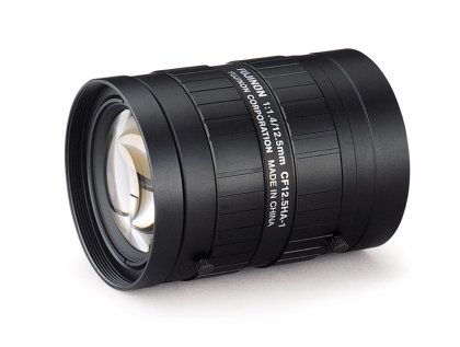 Fujinon CF12.5HA-1 1" 12.5mm F1.4 Manual Iris C-Mount Lens, 1.5 Megapixel 