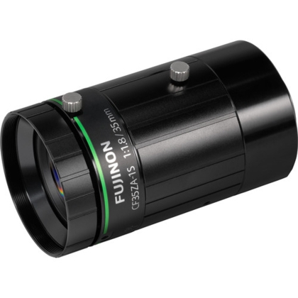 Fujinon CF35ZA-1S 1.2" 35 mm F1.8 Обектив с ръчен ирис C-байонет, антивибрационна и ударна функция, 23 мегапиксела