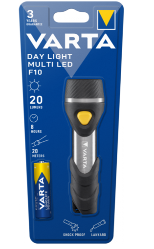 Taschenlampe Varta Day Light Multi F10 LED 1AA 16631