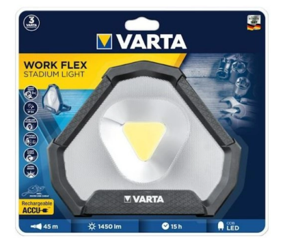 Flashlight Varta 18647 Work Flex Stadium Light