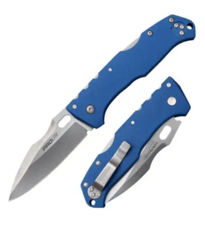 Nóż składany Cold Steel Pro Lite Sport Blue 20NVLU z ostrzem 8,89 cm