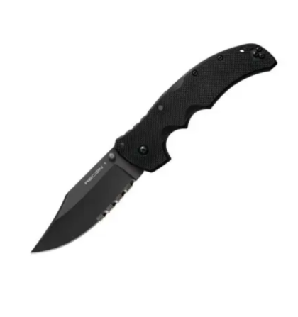 Cold Steel Recon I Clip Point 50/50 Edge 27TLCH Folding Knife with 10cm blade