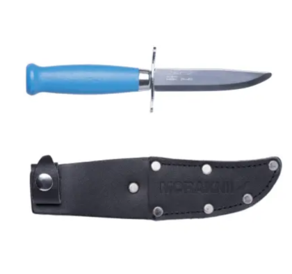 Cuțit Morakniv Scout 39 Safe Light Blue 12021 cu lamă de 8,5 cm