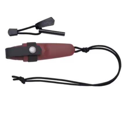 סכין צוואר של Morakniv Eldris Red Firestarter Kit 12630 עם להב 5.9 ס"מ