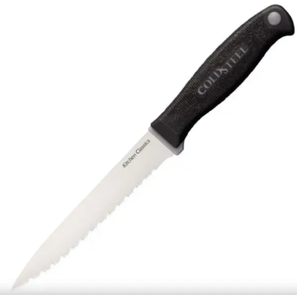 Couteau à steak de cuisine COLD STEEL 59KSSZ avec lame de 11,7 cm