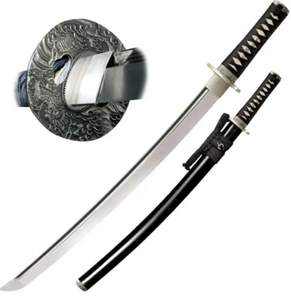 Cold Steel Emperor Wakizashi Sword 88W עם להב 53.3 ס"מ