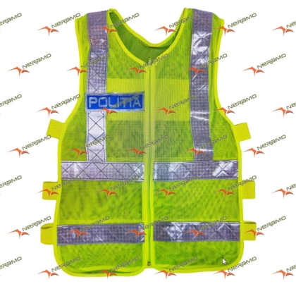 Reflective vest with the inscription POLICE