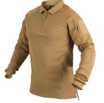 HELIKON Polo Longsleeve  Shirt Range Coyote PD-RNG-TC-11 M/Regular