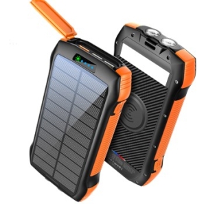 Choetech 20000mAh Solar Panel Powerbank with Wireless Charging