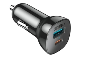 Chargeur de voiture QC3.0 18 W + PD20 W