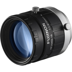 Объектив Fujinon HF35HA-1S 2/3" 35 мм F1.6 с ручным управлением диафрагмой и креплением C, разрешением 1,5 мегапикселя, защитой от вибрации и ударов