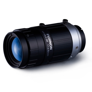 Fujinon HF8XA-5M 2/3" 8 mm F1.6 обектив с ръчен ирис C-байонет, компактен размер, ниско изкривяване, 5 мегапиксела с оценка (за стъпка на пиксела 3,45 микрометра)